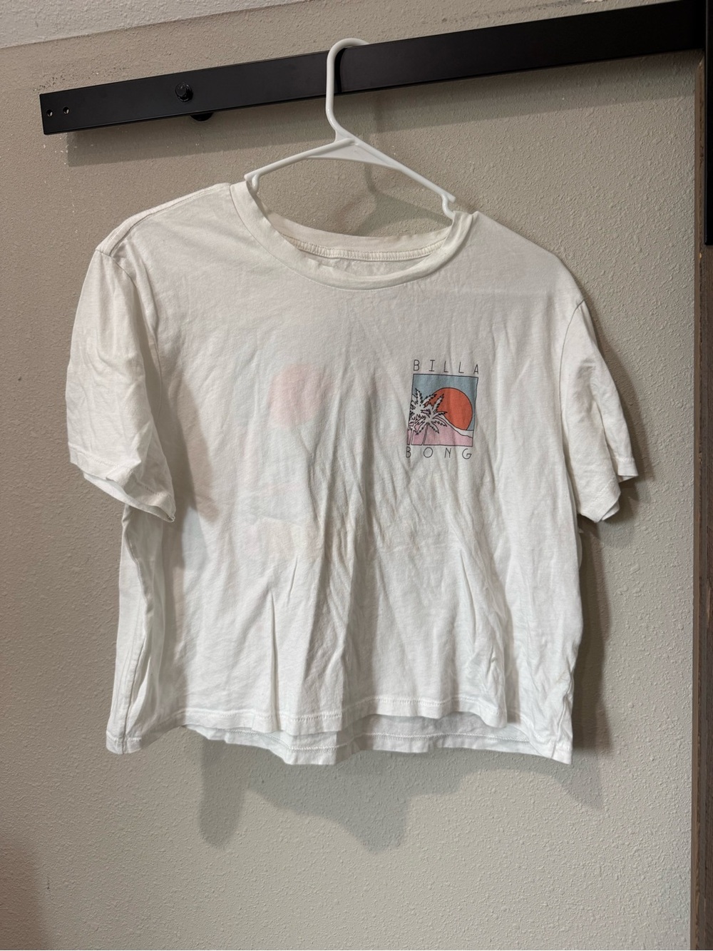 Billabong White Graphic T-Shirt